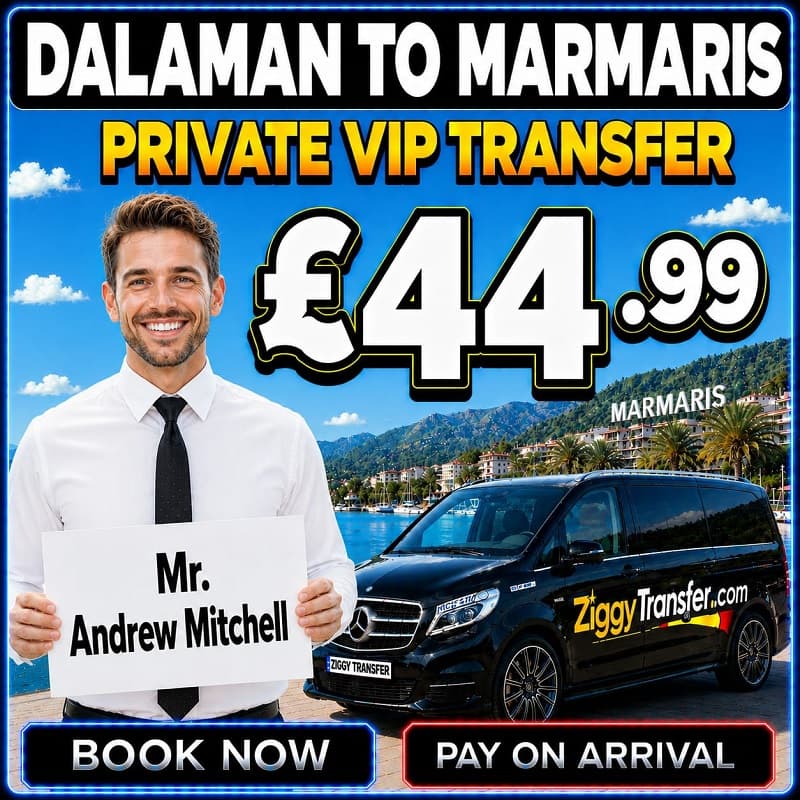 DALAMAN TO MARMARIS