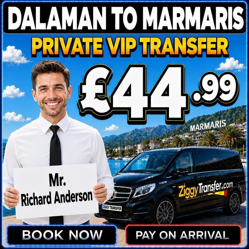 DALAMAN TO MARMARIS