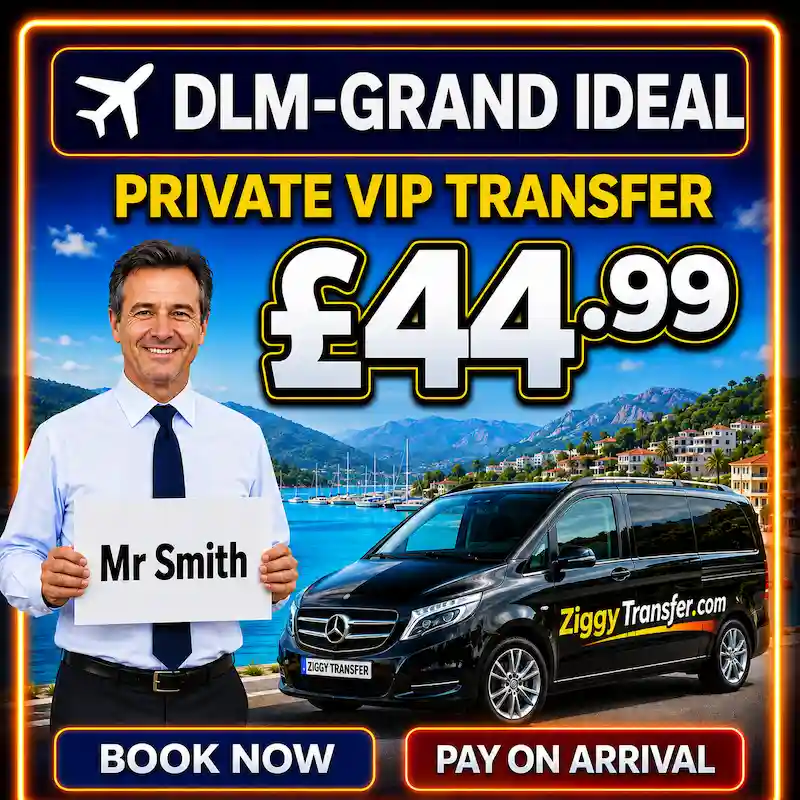 Dalaman to Marmaris Grand Ideal Premium Hotel