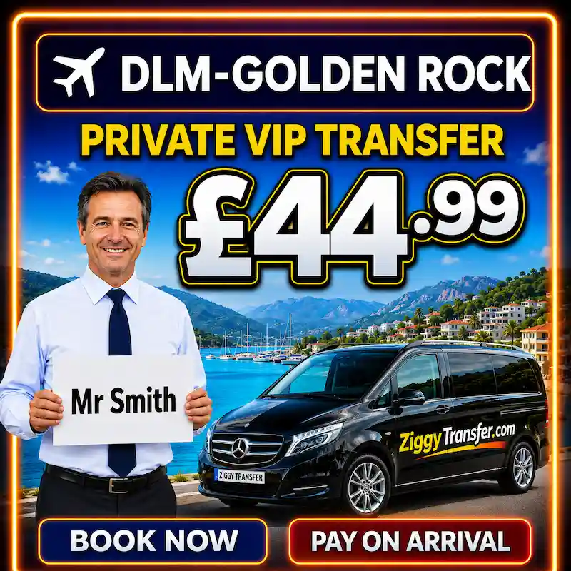 Dalaman to Marmaris Golden Rock Hotel