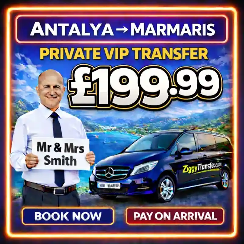Antalya Airport to Marmaris 