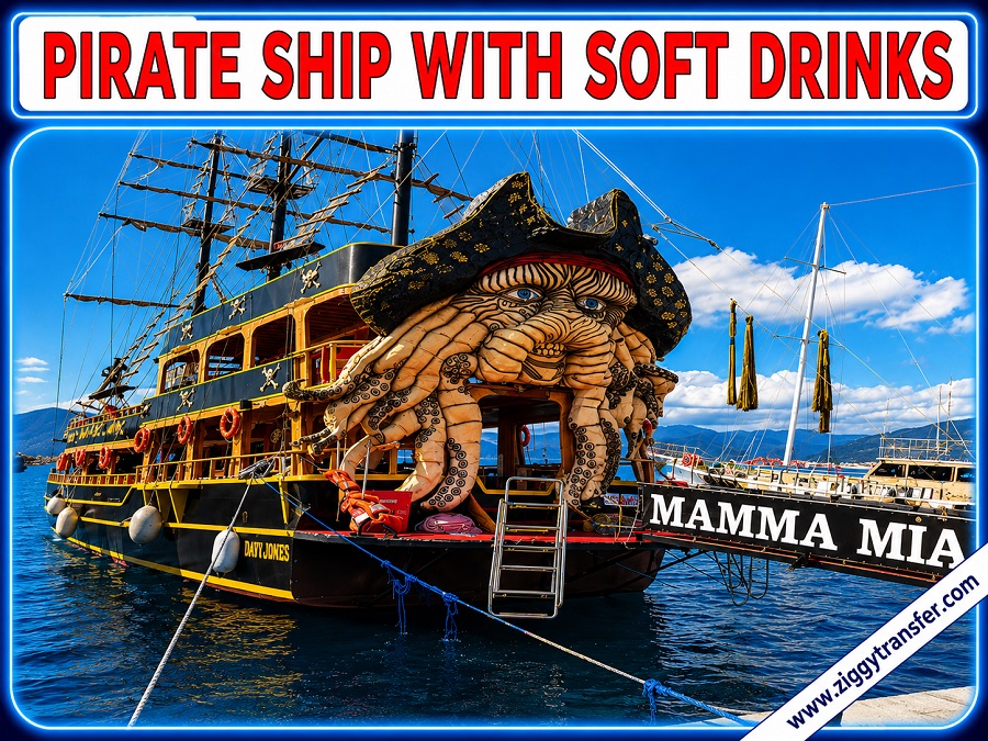 Pirate Ship With Soft Drinks
