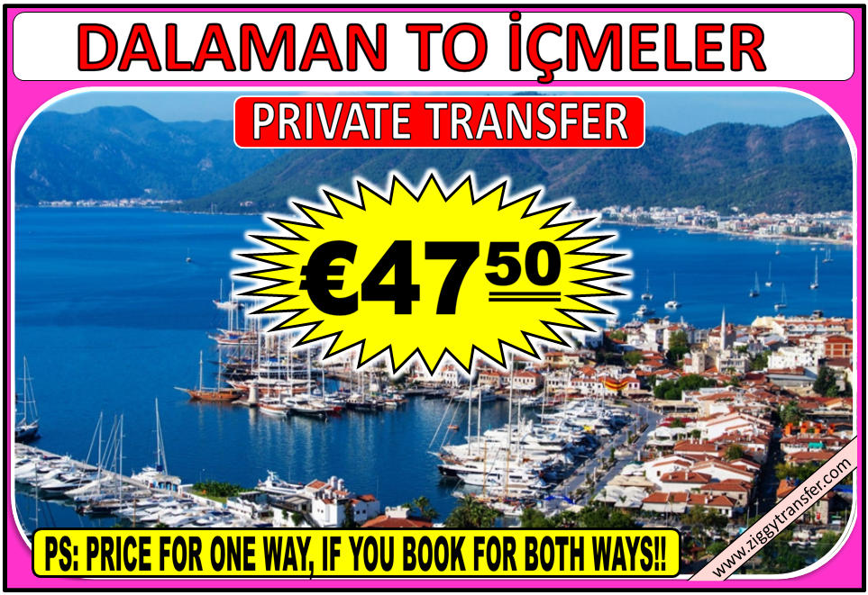Dalaman to Icmeler