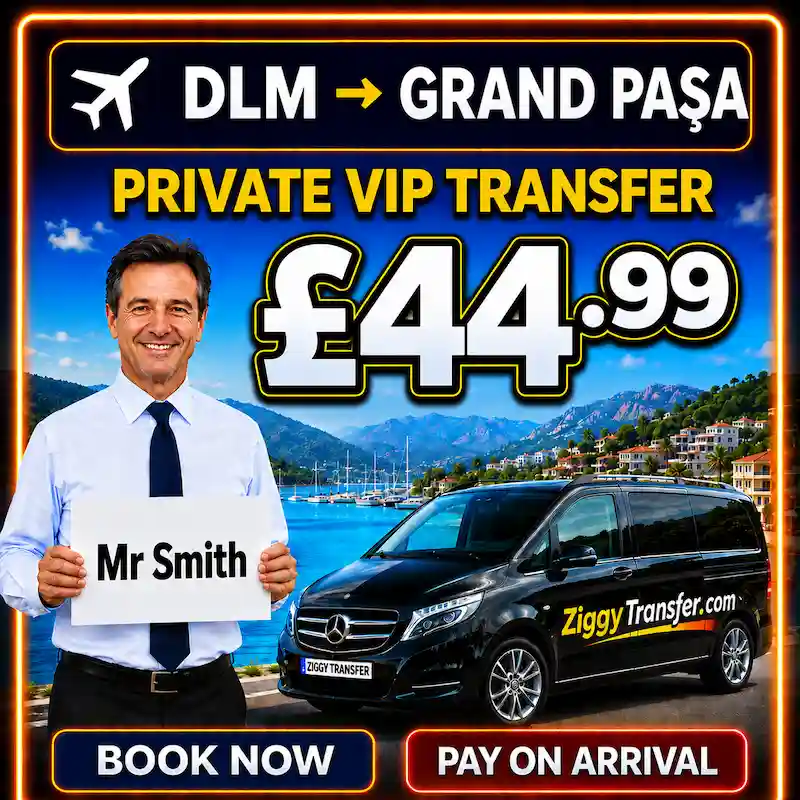 Dalaman to Marmaris Grand Pasa Hotel