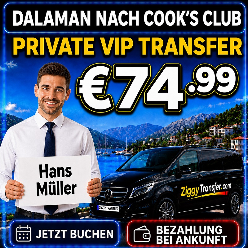 DALAMAN NACH COOK'S CLUB ADAKOY