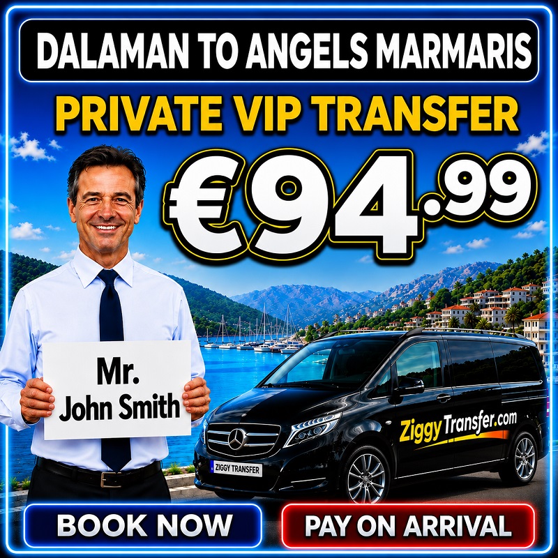 DALAMAN TO ANGELS MARMARIS