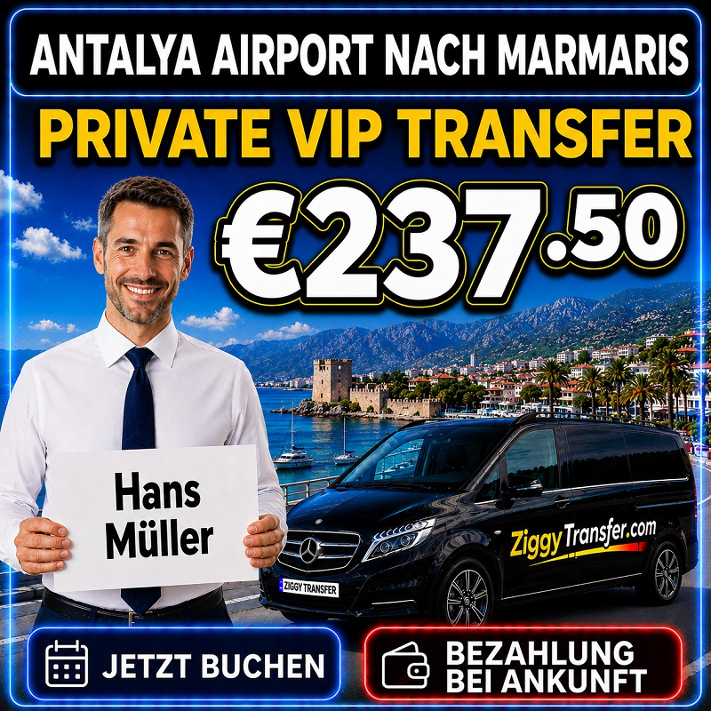 ANTALYA AIRPORT NACH MARMARIS