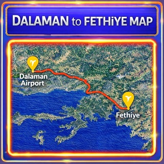 Dalaman to Fethiye