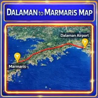 Dalaman to Marmaris